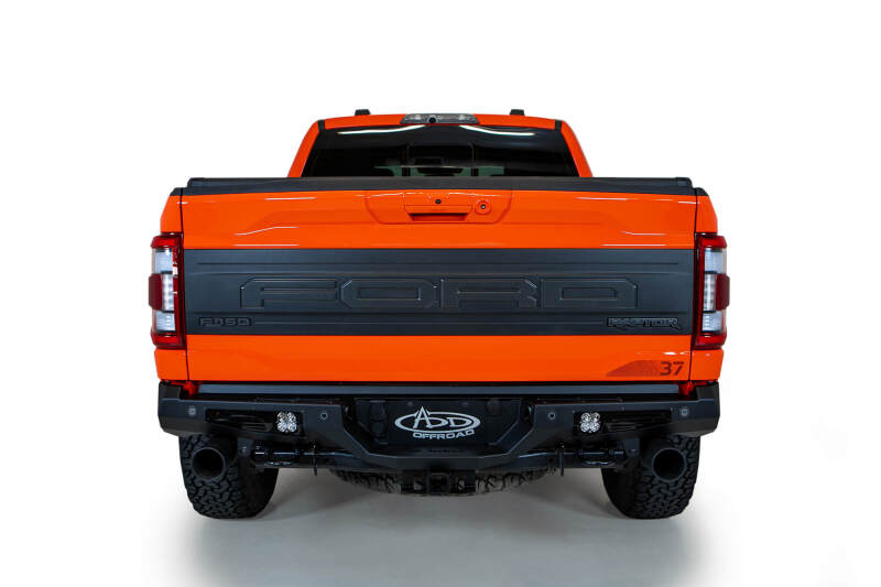 Ford Raptor Bumper - Rear - Addictive Desert Designs - Bomber - Hammer Black - `21-`27